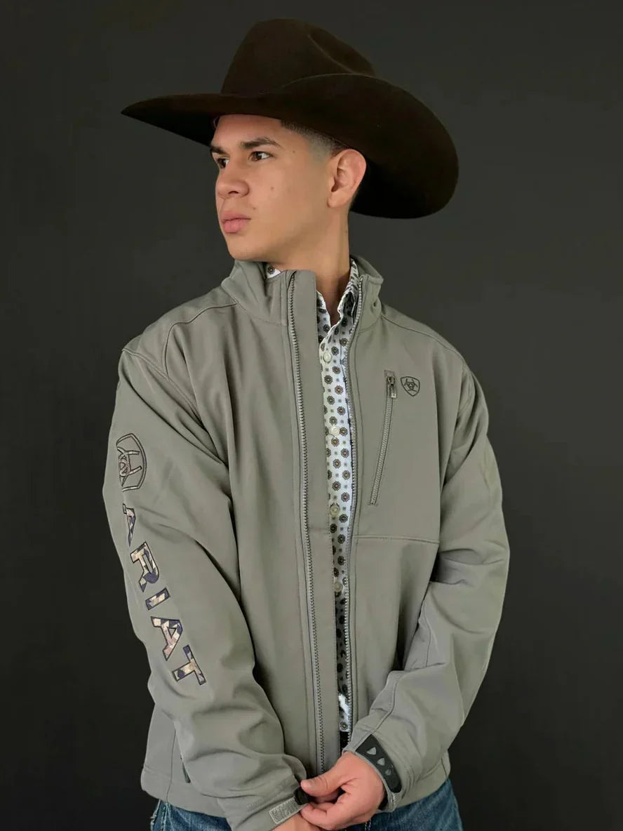 Jaqueta Ariat Logo 2.0 Softshell Jetty Grey