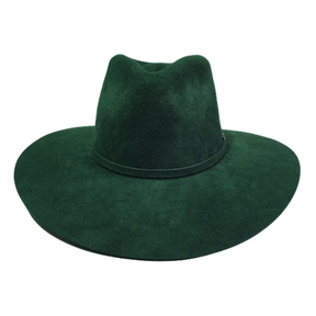Chapéu Boho Cowboy Lã Verde