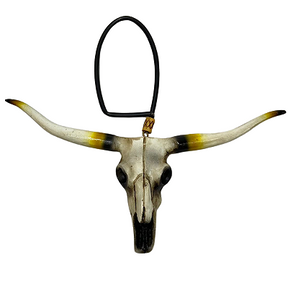 LongHorn Brasil Cabeça De Boi Para Retrovisor Pintura Fosca