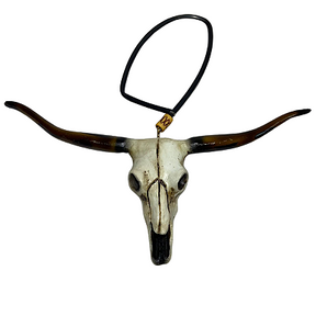 LongHorn Brasil Cabeça De Boi Para Retrovisor Pintura Fosca