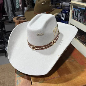 Chapeu 3 Cravos Americano Gelo